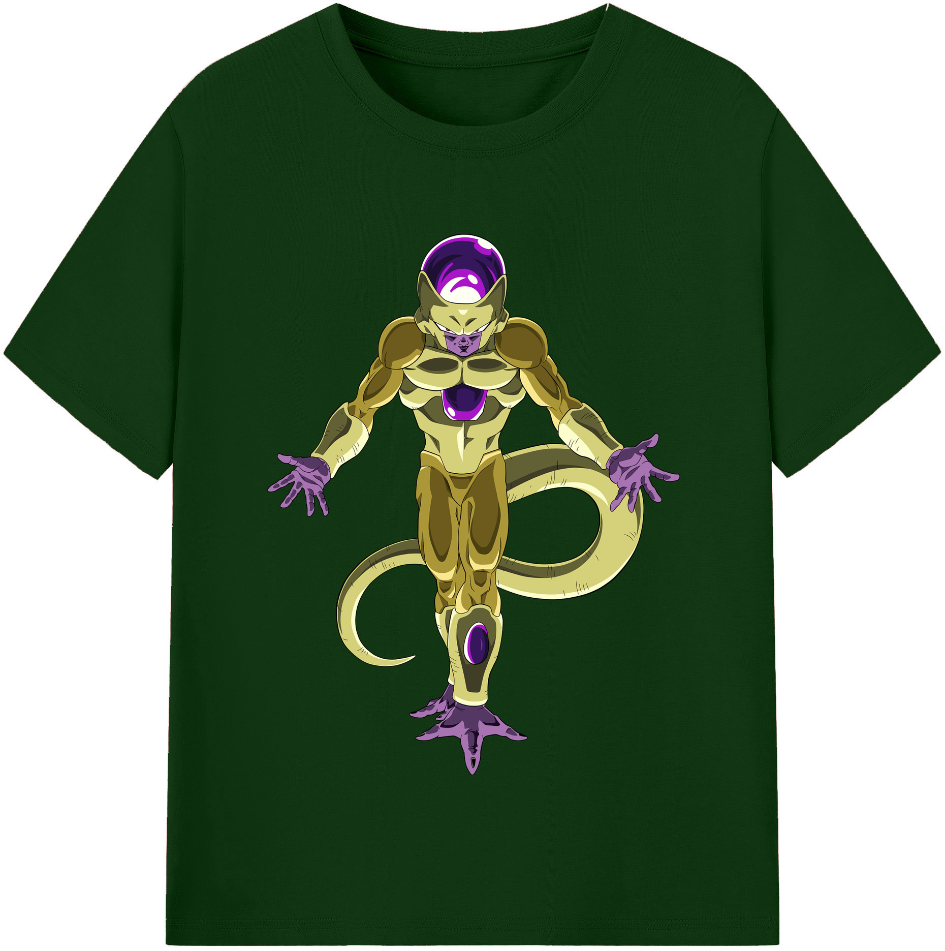 （画像用） ドラゴンボール フリーザ DRAGON BALL Frieza 綿100％半袖Tシャツ（フロントプリント）